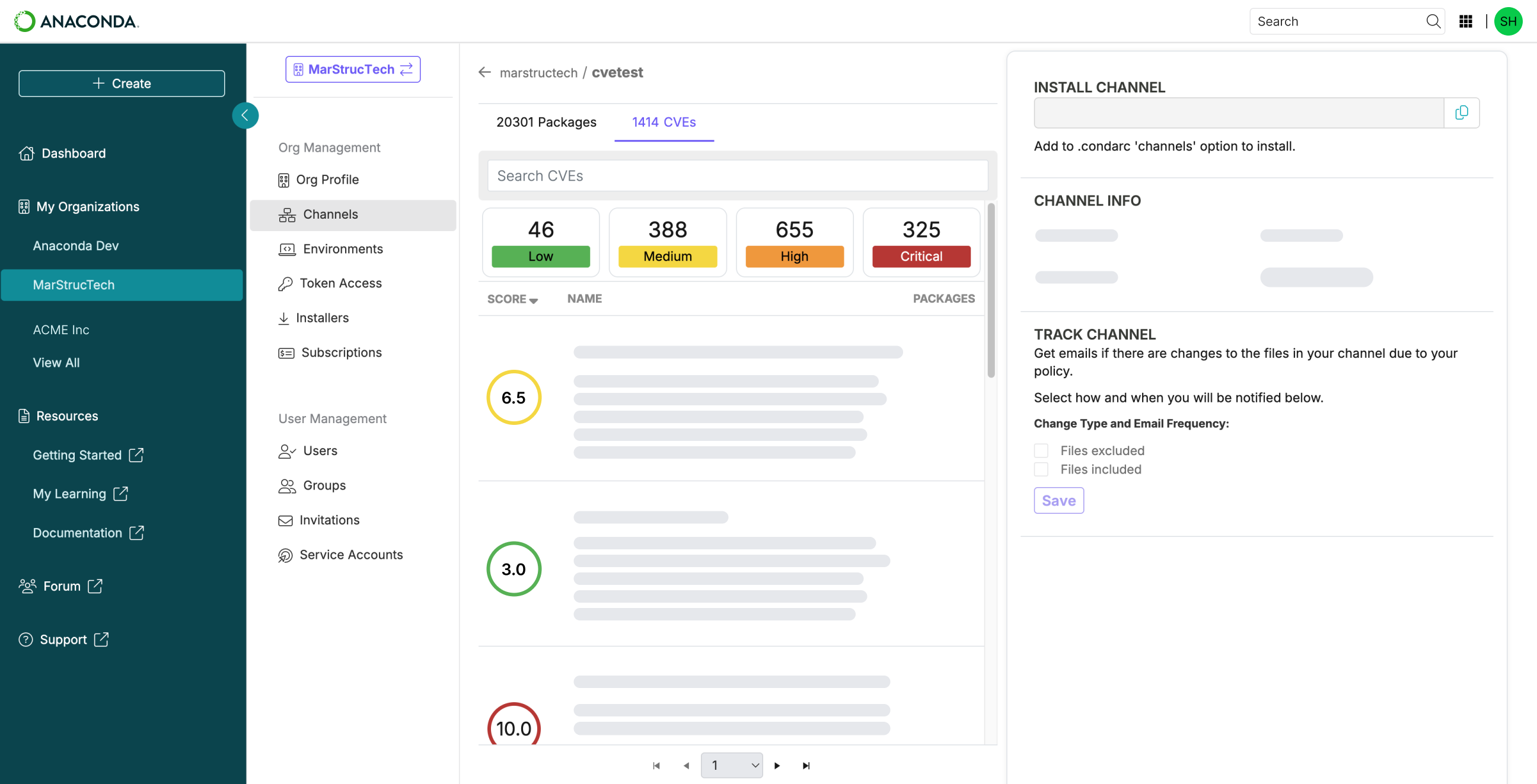 Anaconda Secure Governance